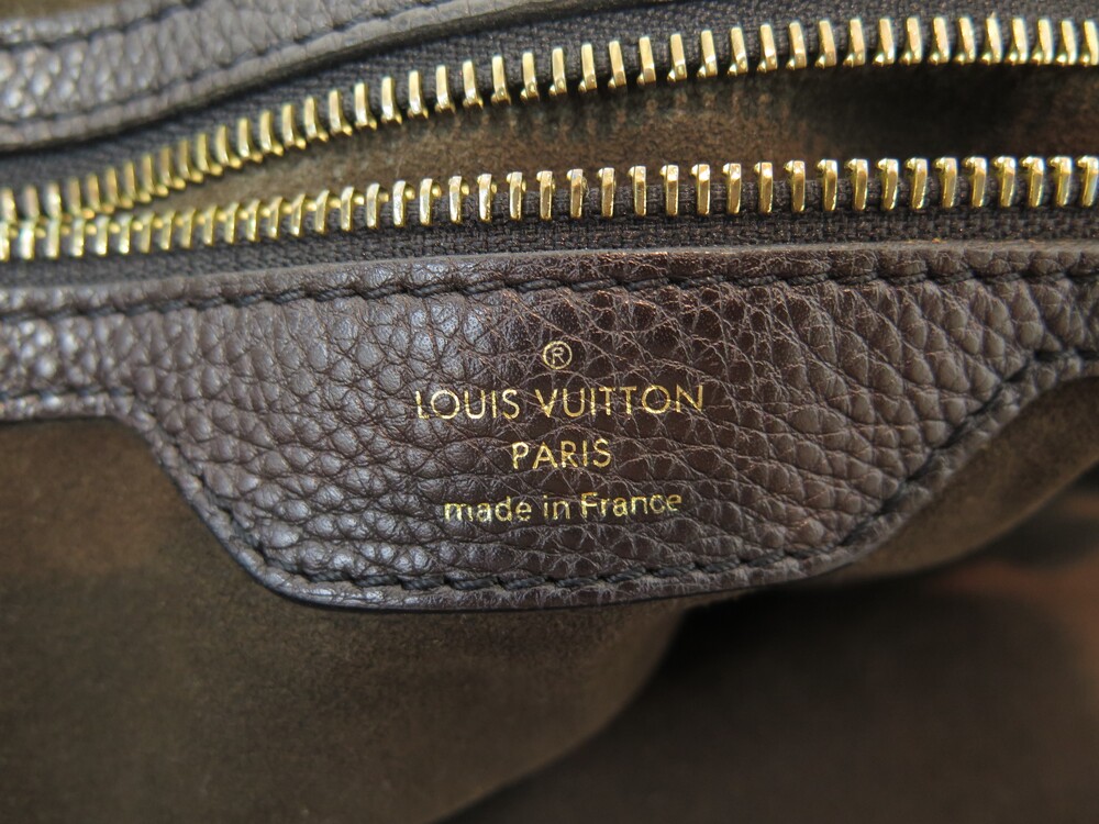 sac a main louis vuitton solar pm cuir mahina marron