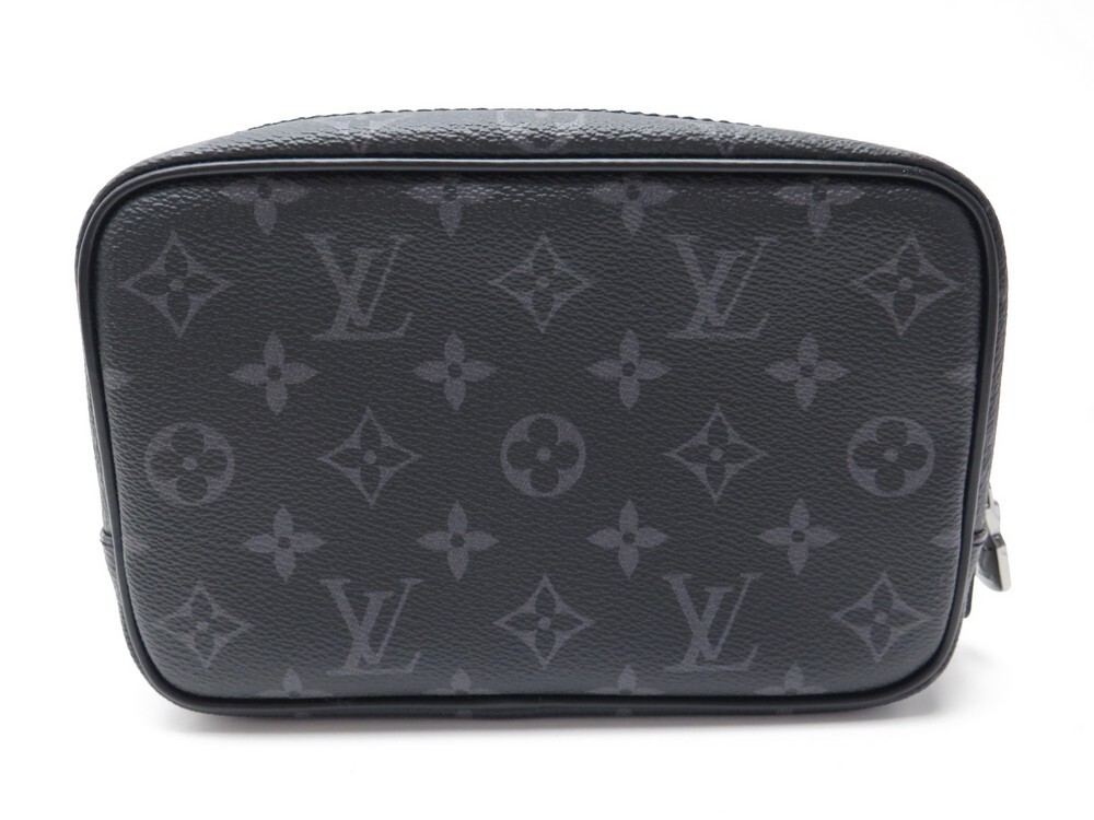 Louis Vuitton Toiletry Pouch Monogram Eclipse GM Black/Grey