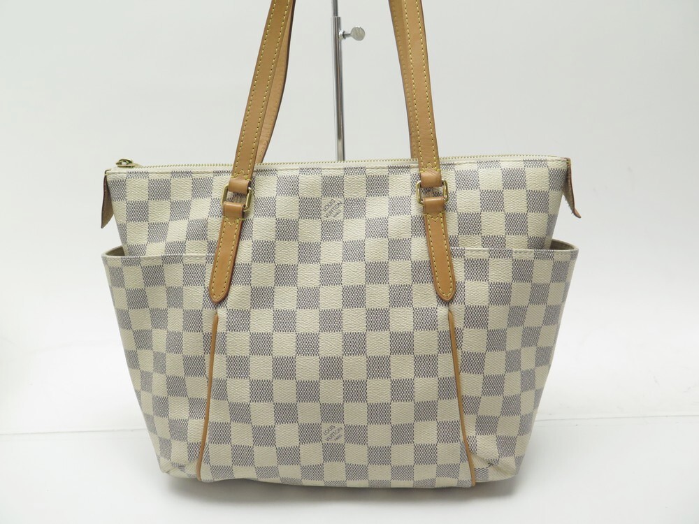 Auth Louis Vuitton Damier Azur Totally PM N51261 Women's Handbag,Tote Bag