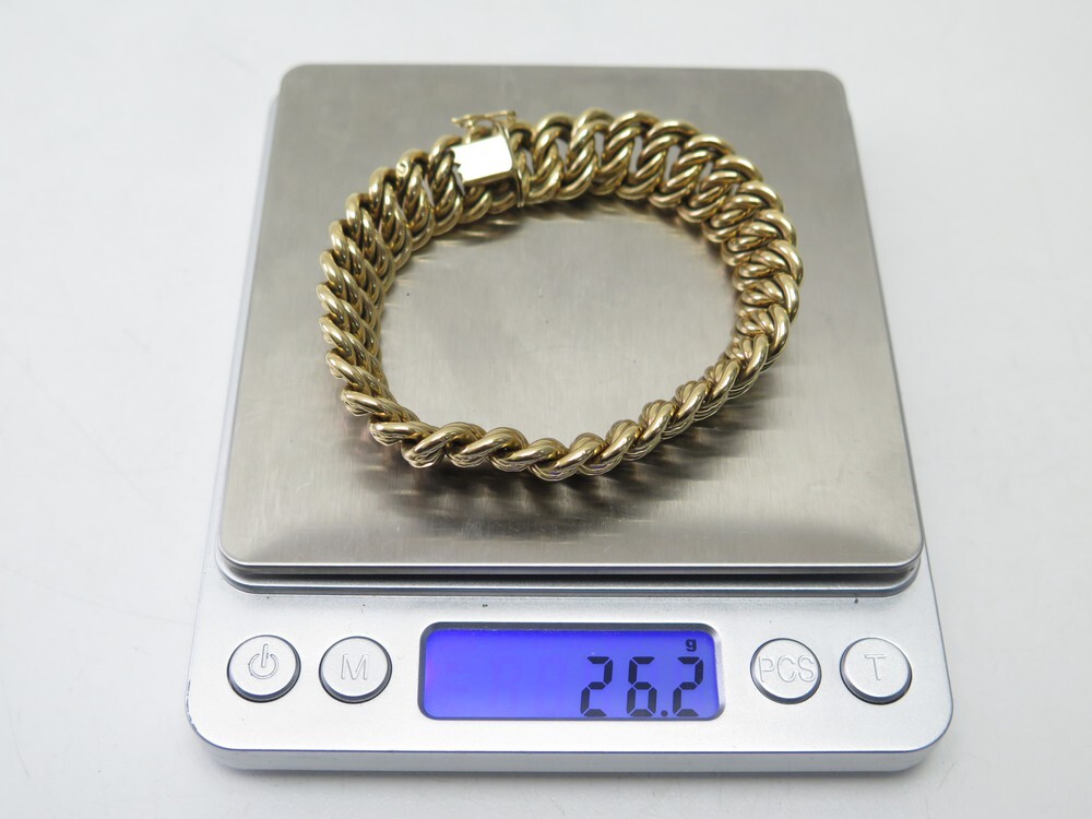 Bracelet en or jaune 18 carats … 130000da