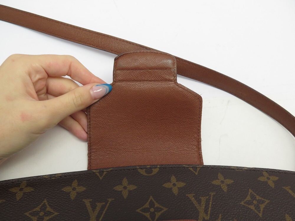 Auth Louis Vuitton Monogram Courcelles Shoulder Bag M51375 Used