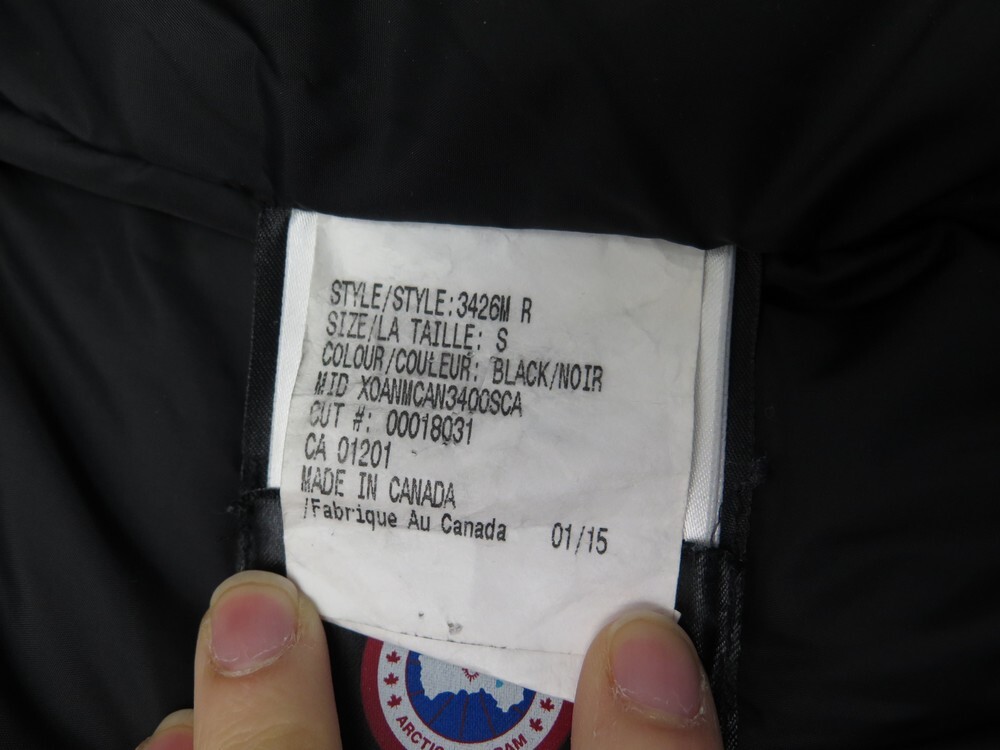 Canada goose 3426m on sale owner